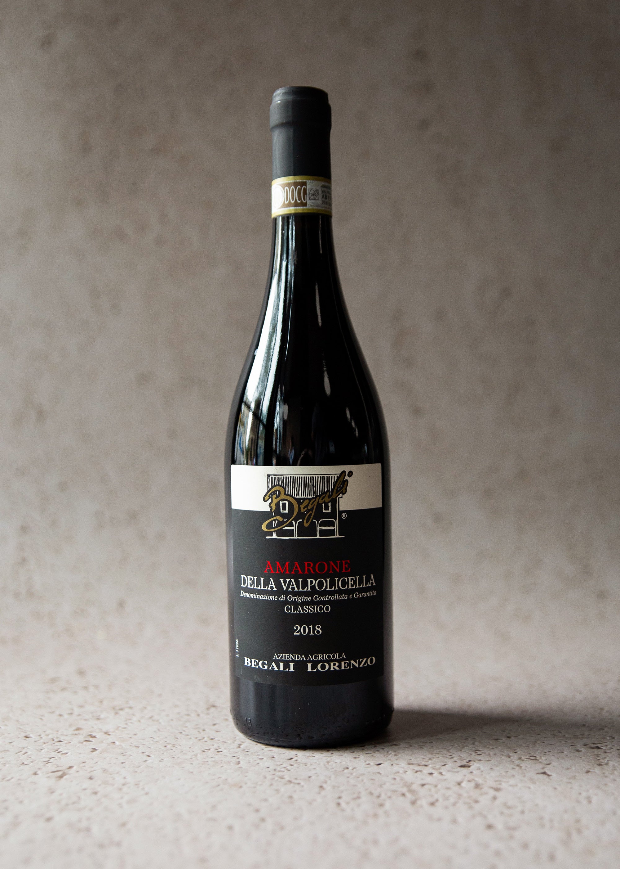 2018 Begali Amarone della Valpolicella